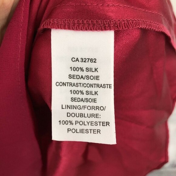 LAUNDRY SHELLI SEGAL Size 2 Pink Silk Strapless Cocktail Dress Prom Formal NEW - Picture 11 of 11